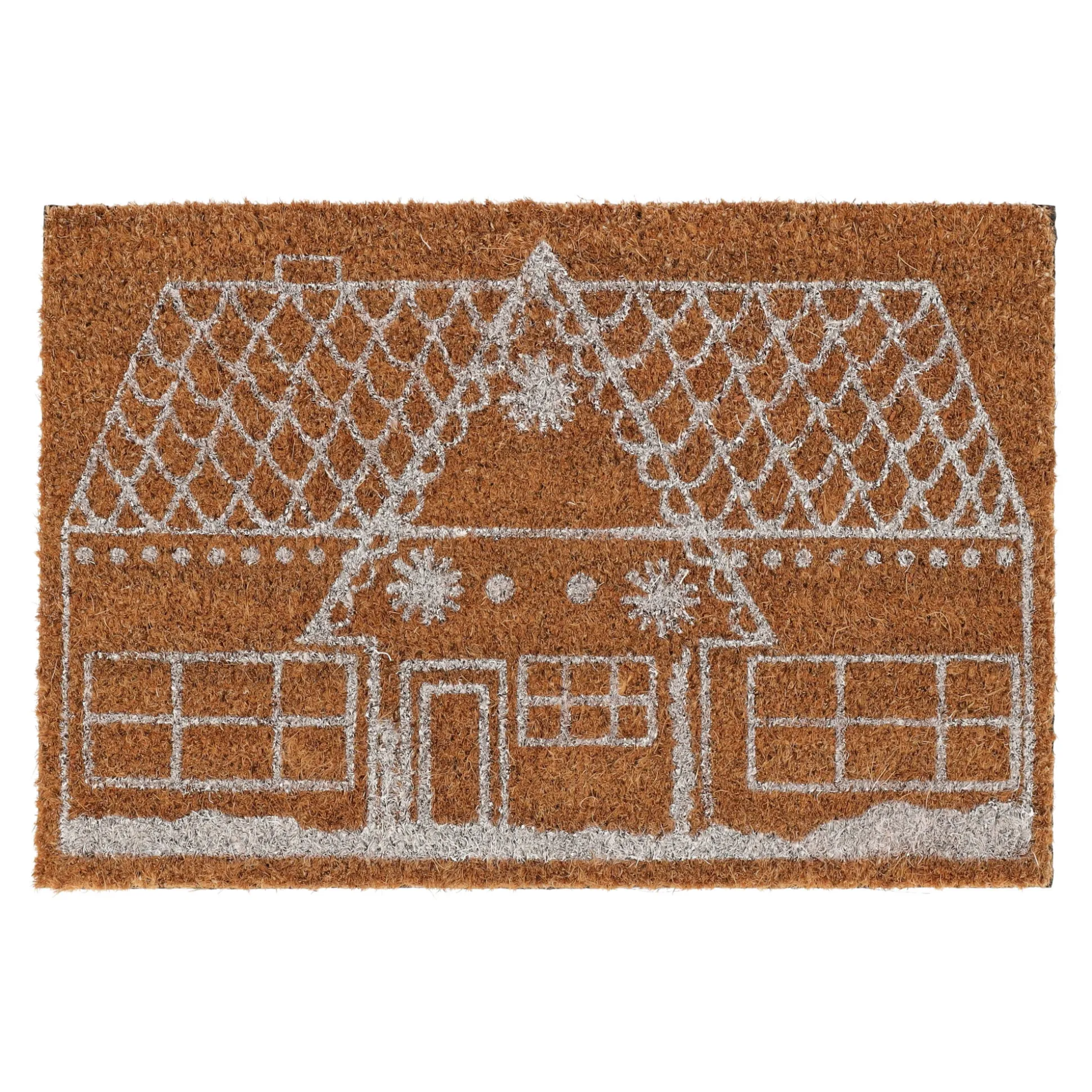 Deurmat kokos ginger home 60x40cm