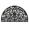 Deurmat rubber halfrond 45 x 75 cm