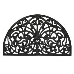 Deurmat rubber halfrond 45 x 75 cm