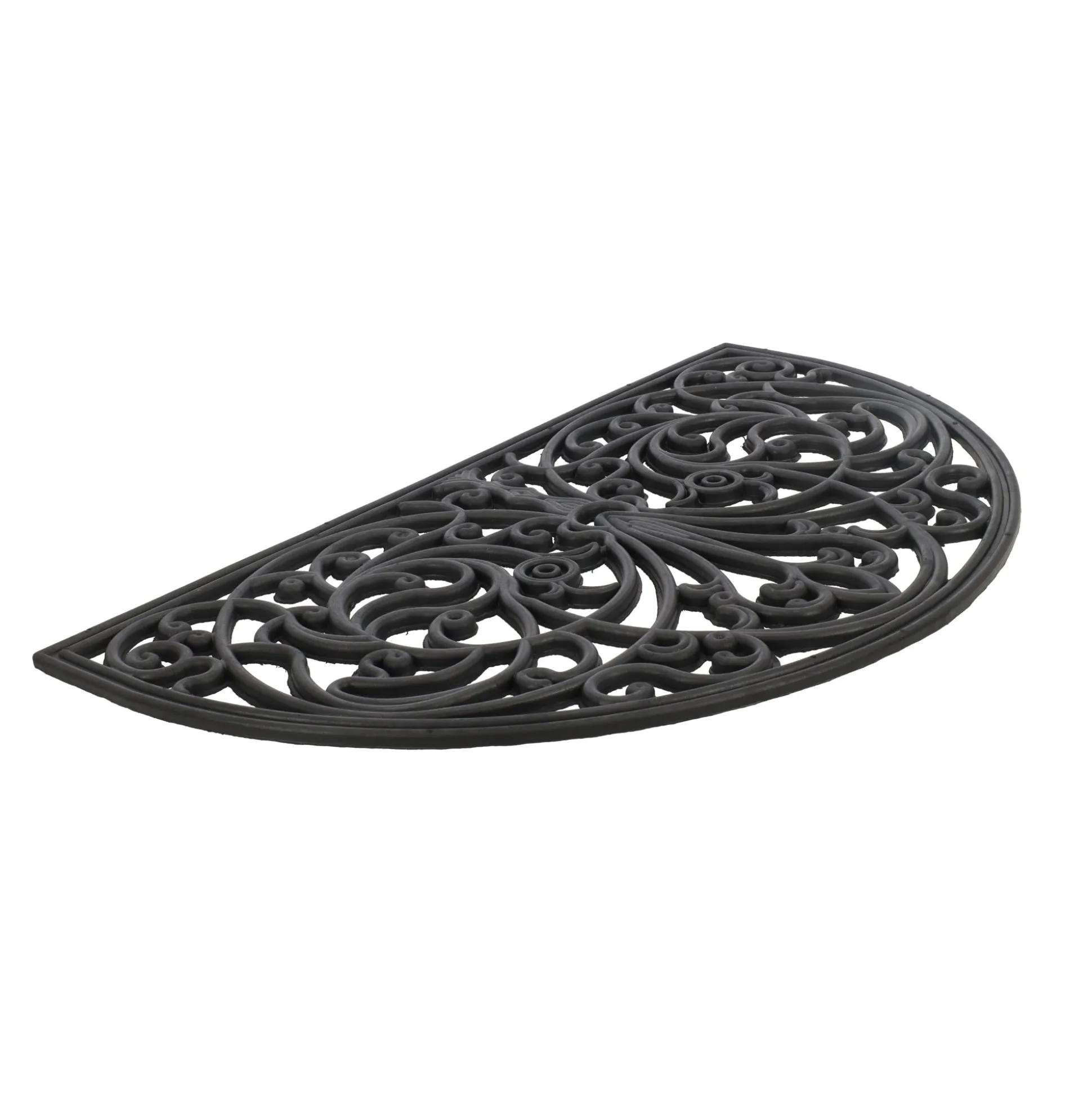 Deurmat rubber halfrond 45 x 75 cm