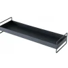 Dienblad Wolga zwart 50 x 16 cm