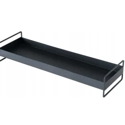 Dienblad Wolga zwart 50 x 16 cm