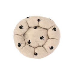 Dierenkussen flower grijs 58cm