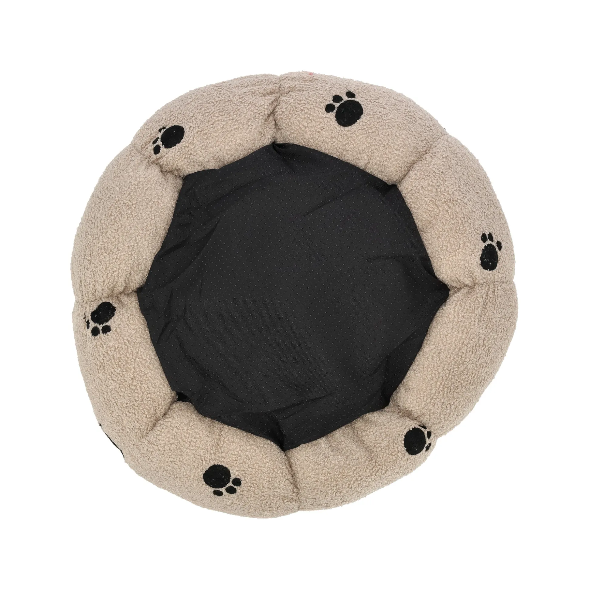 Dierenkussen flower grijs 58cm