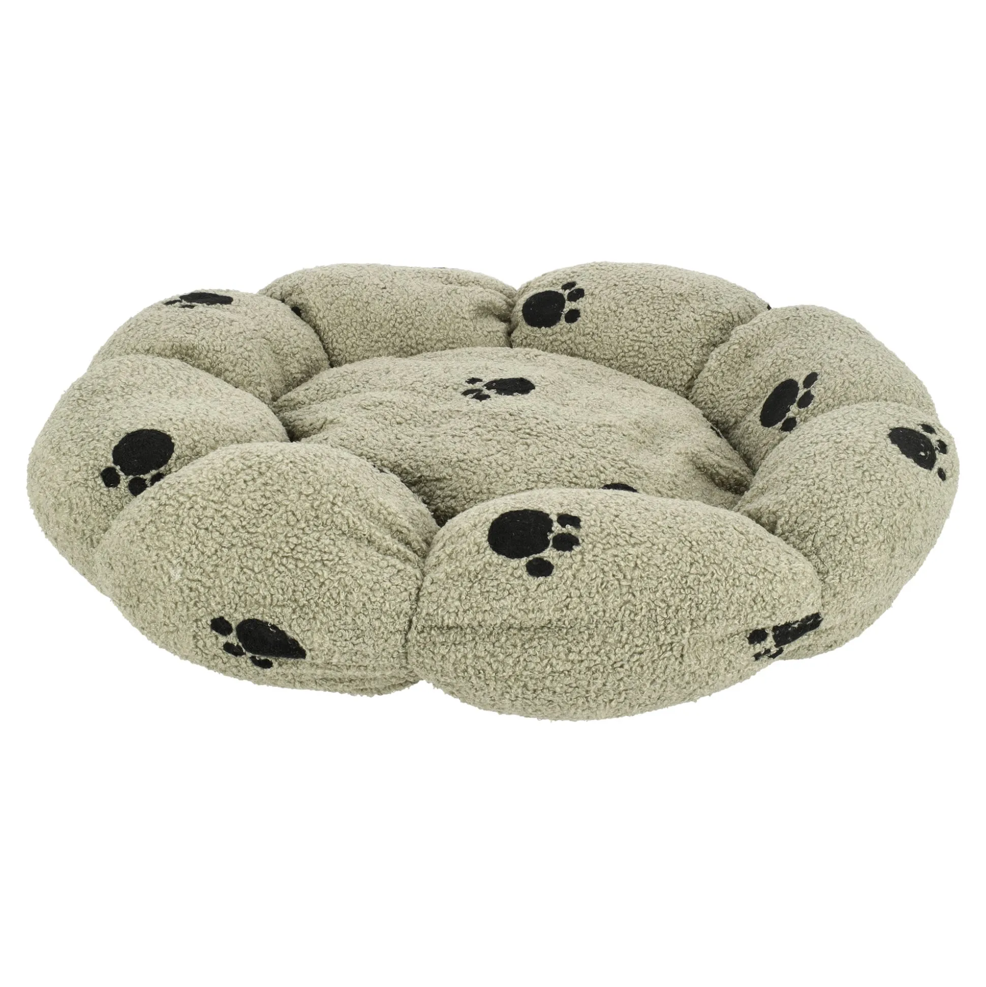 Dierenkussen flower groen 58cm