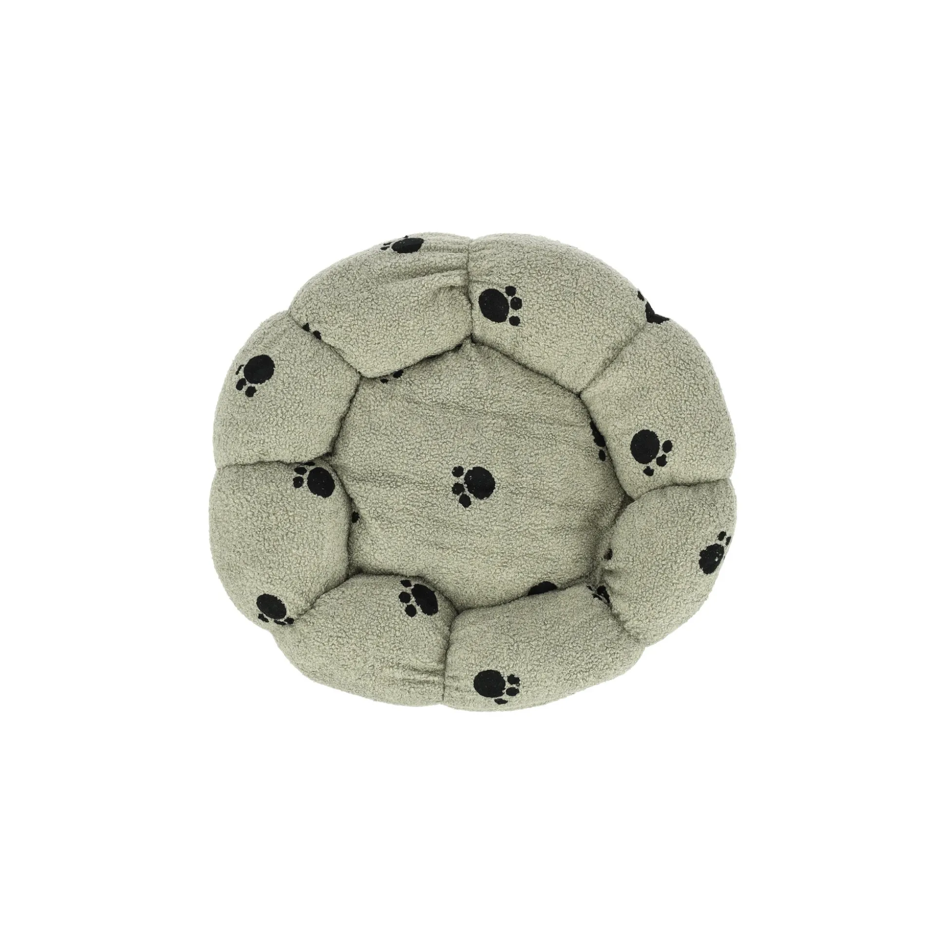 Dierenkussen flower groen 58cm
