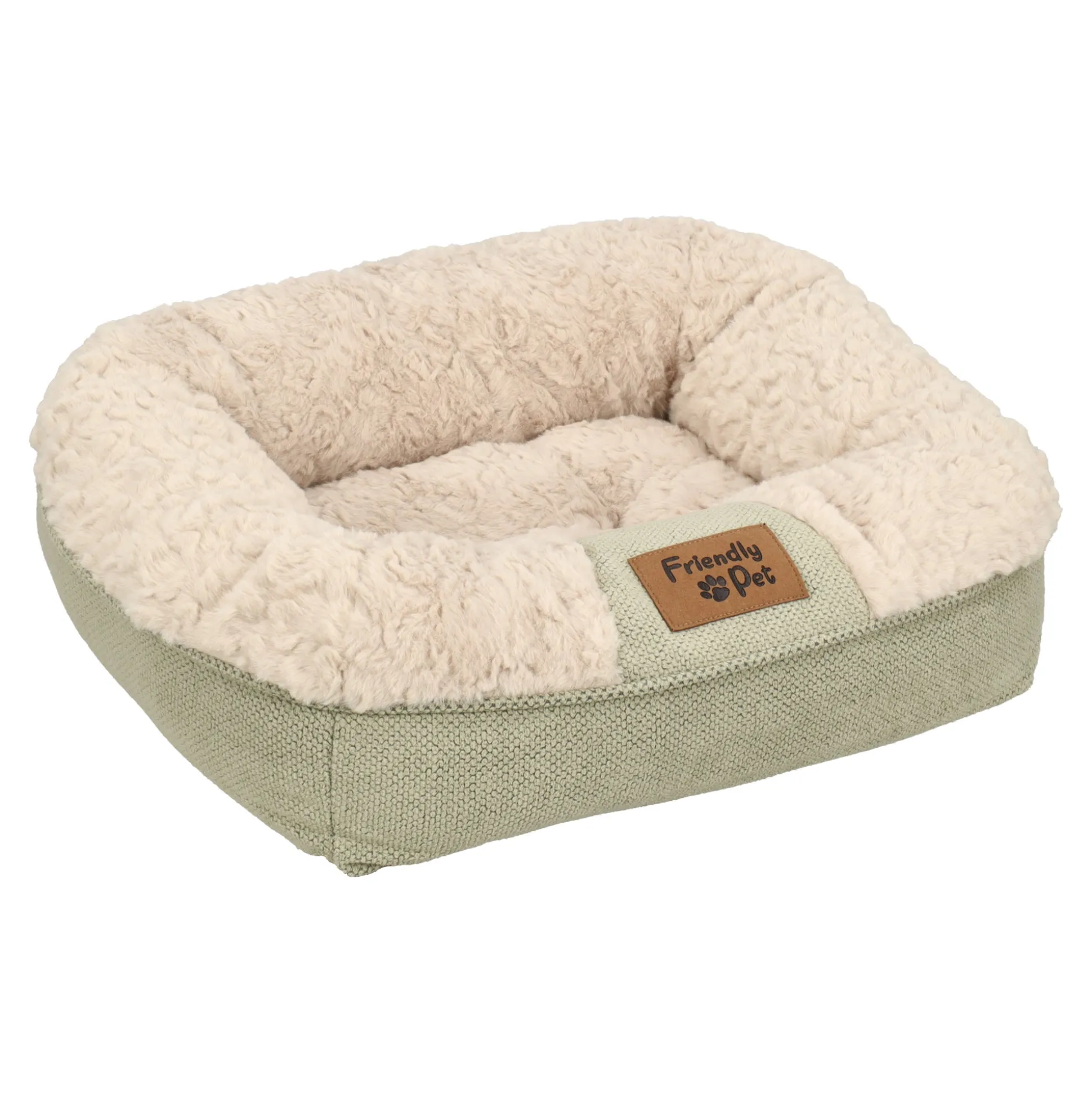 Dierenmand Haika groen 50x43x16cm