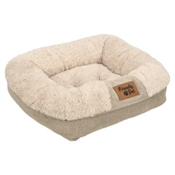 Dierenmand Haika taupe 50x43x16cm
