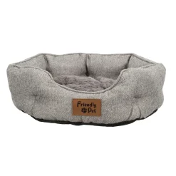Dierenmand Helko grijs 48x24x16cm