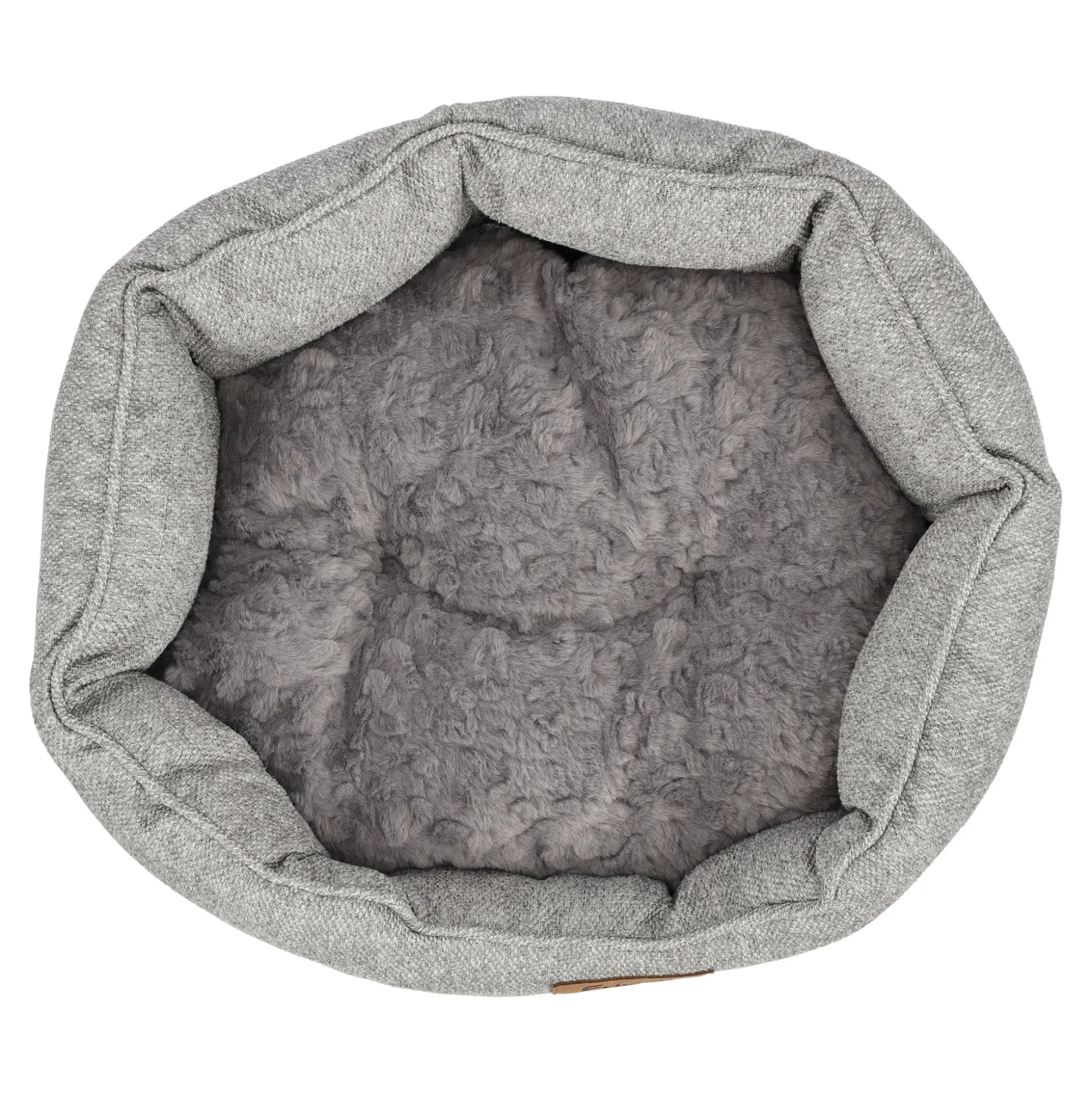 Dierenmand Helko grijs 48x24x16cm