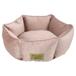 Dierenmand Kaya roze 55x55x20cm