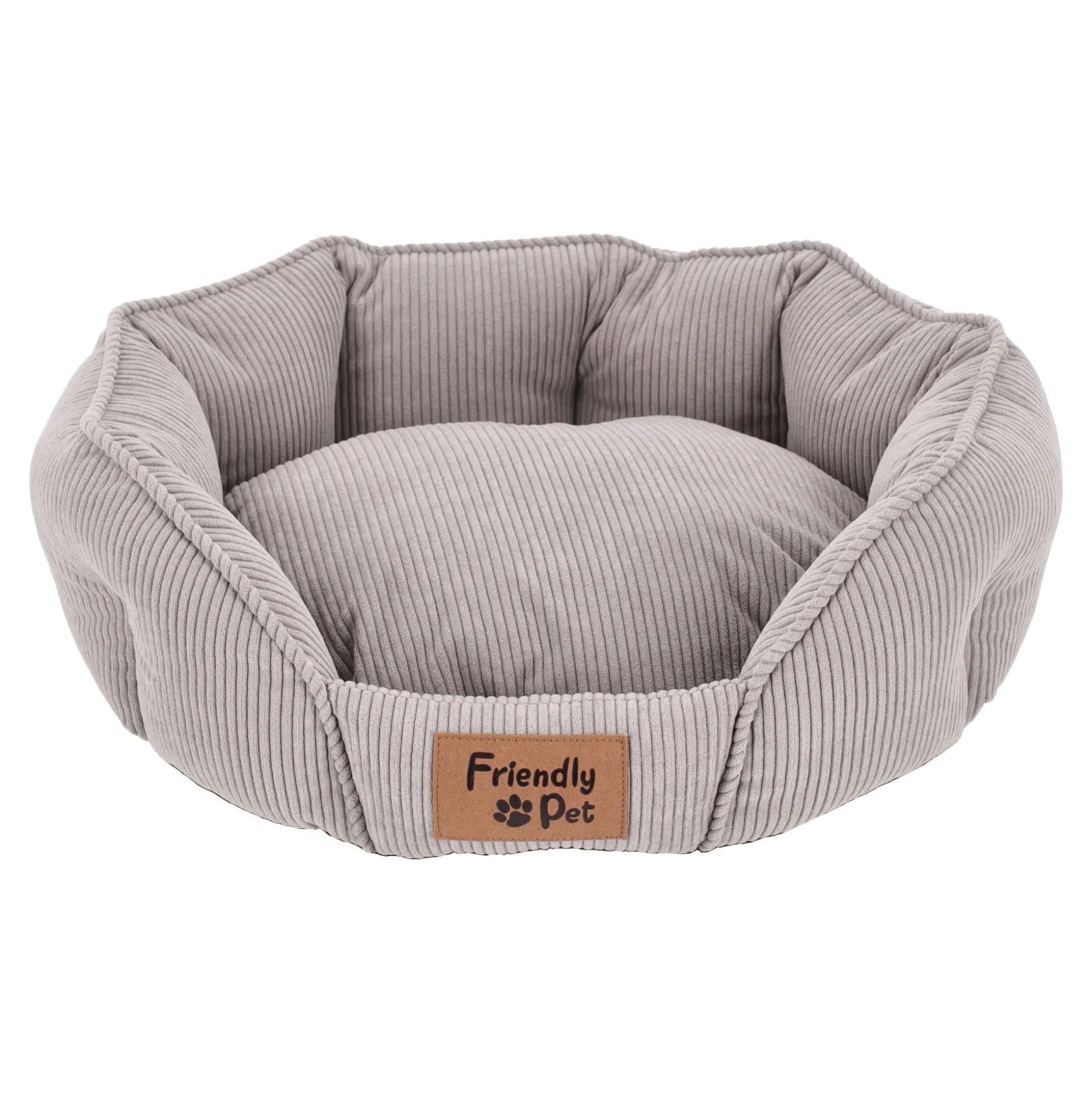 Dierenmand Lanka taupe 45x40x16cm