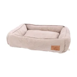 Dierenmand rib 65x60x20cm taupe