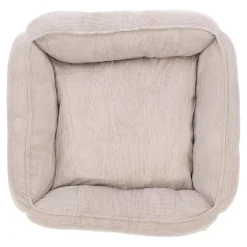 Dierenmand rib 65x60x20cm taupe