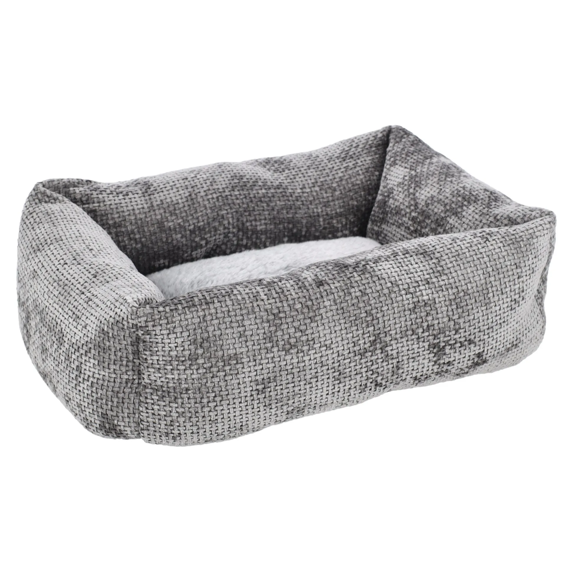 Dierenmand Toby grijs 47x37x17cm