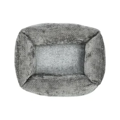 Dierenmand Toby grijs 47x37x17cm