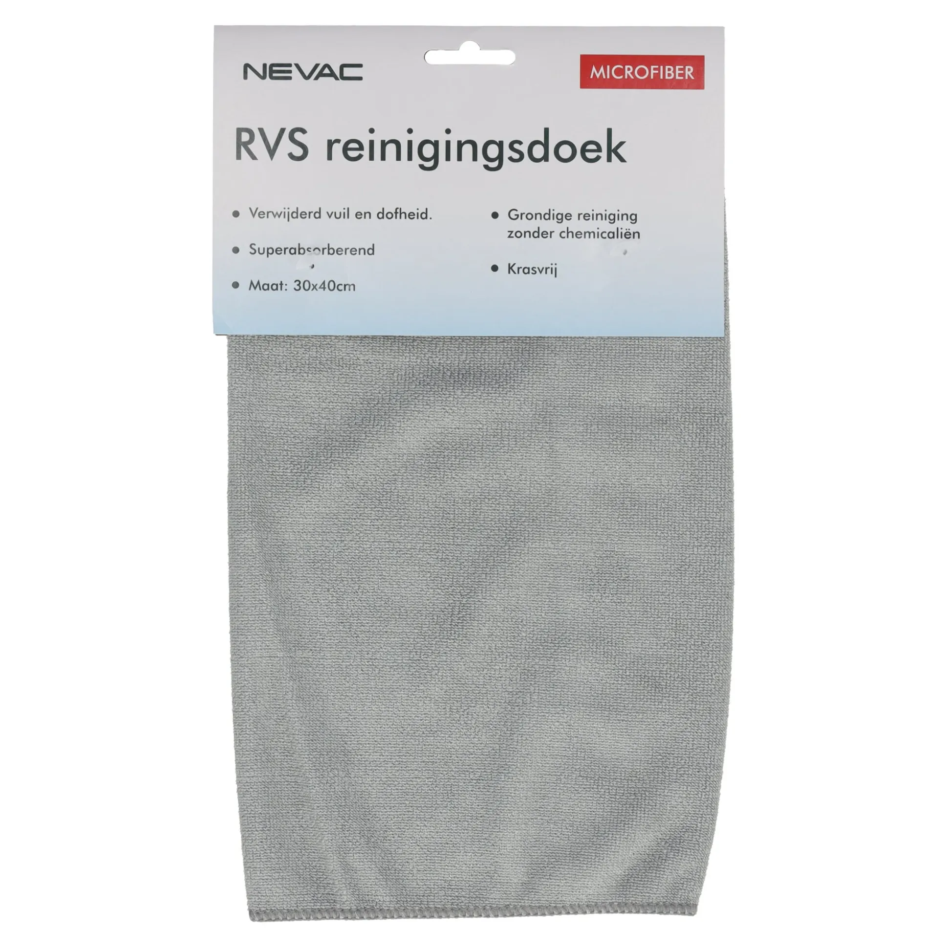 Doek RVS 30x40cm RS020 Nevac
