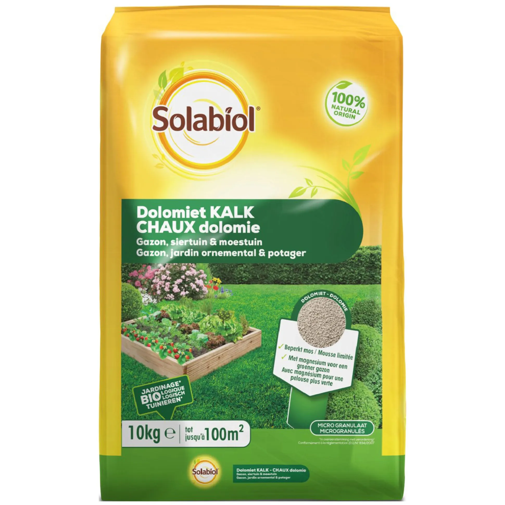 Dolomiet Kalk 10kg Solabiol