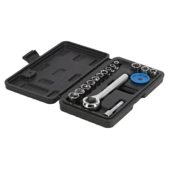 Dopsleutelset 17-delig 1/4" Westham