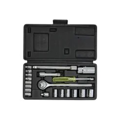 Dopsleutelset 21-delig 1/4" Westham