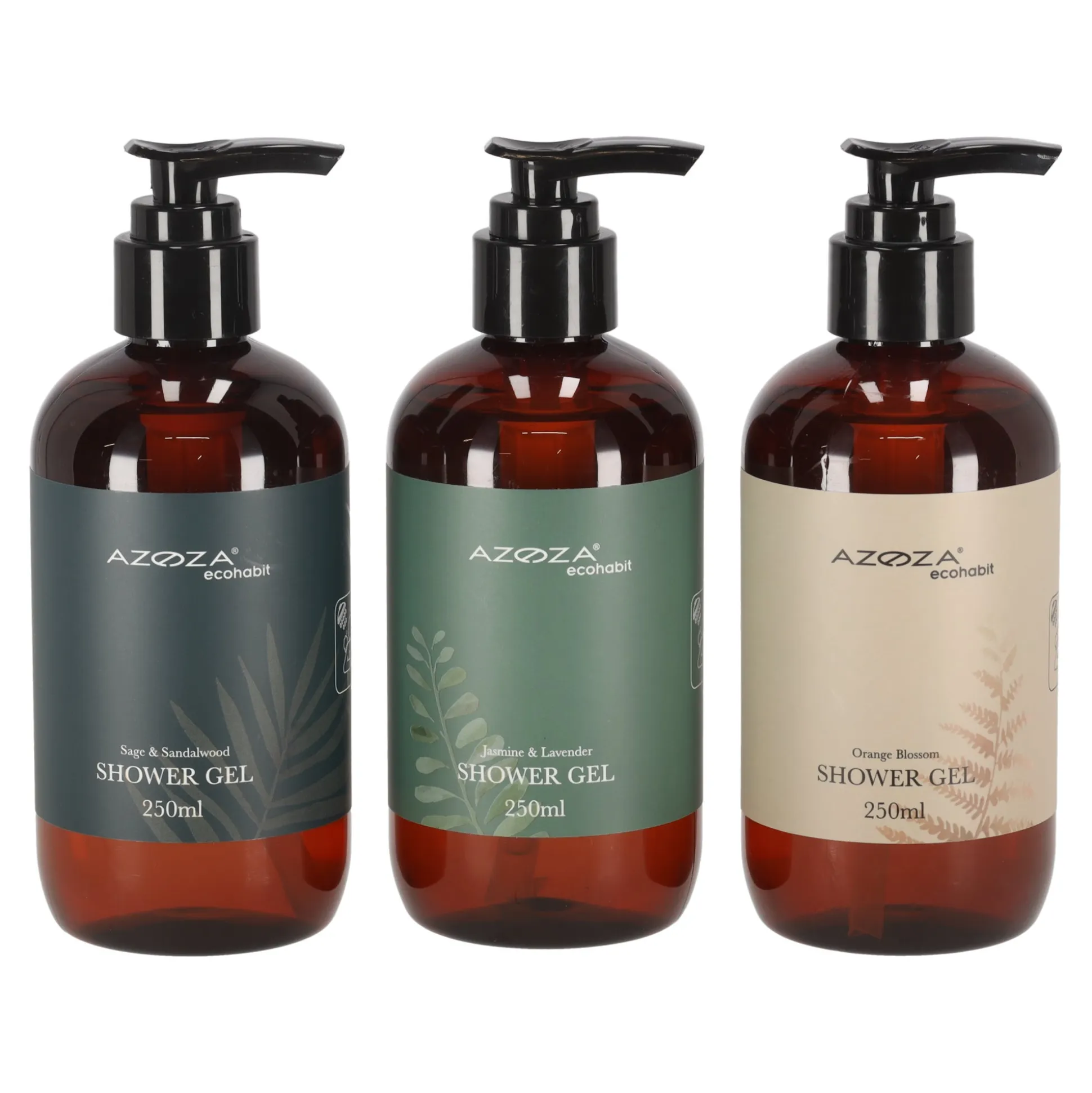 Douchegel 250ml assorti Eco Habit