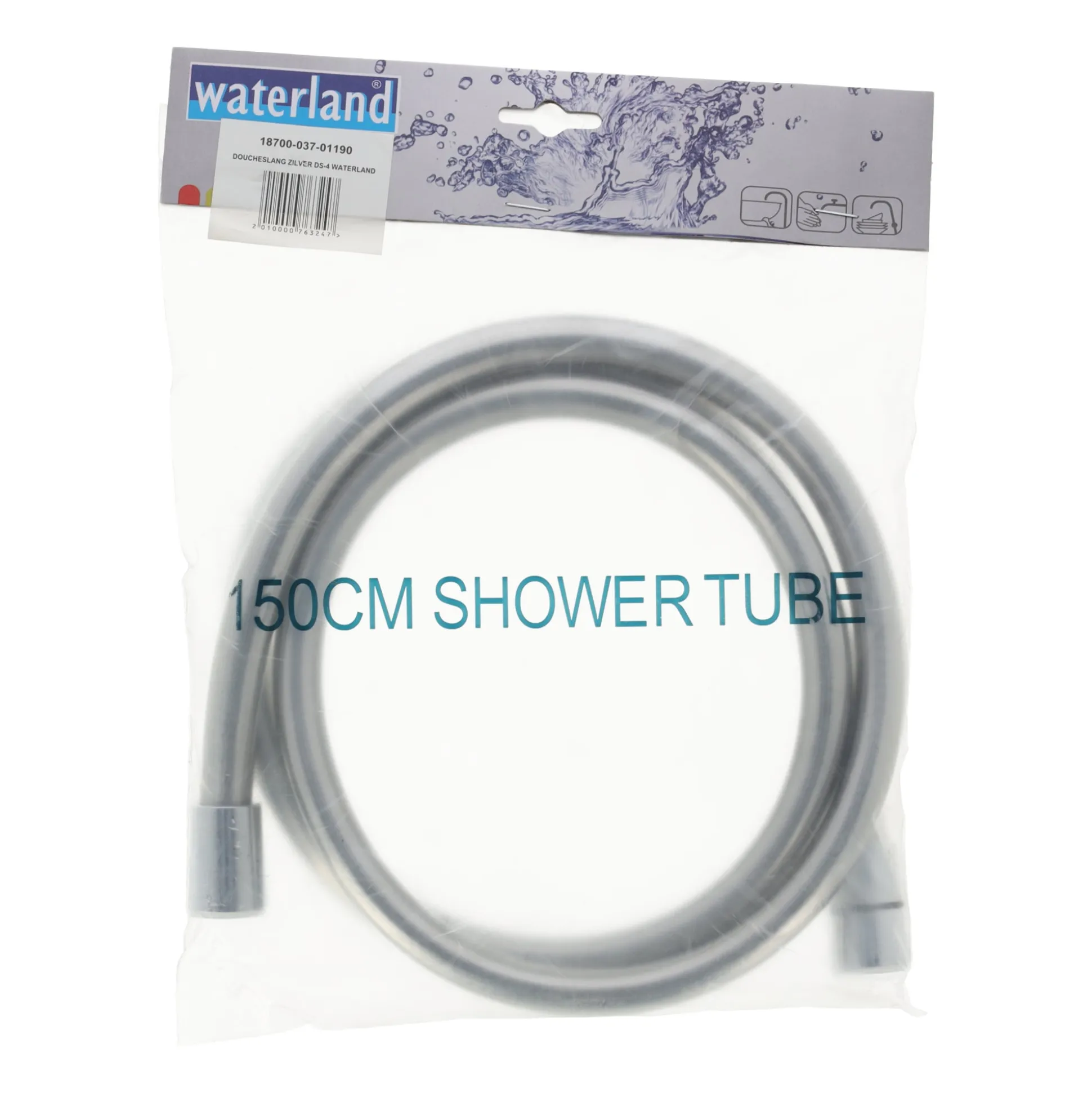 Doucheslang zilver DS-4 Waterland