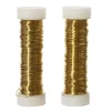 Draad metaal 3mm 6m goud 2st