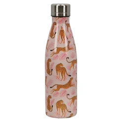 Drinkfles RVS cheeta