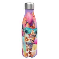 Drinkfles RVS giraffe