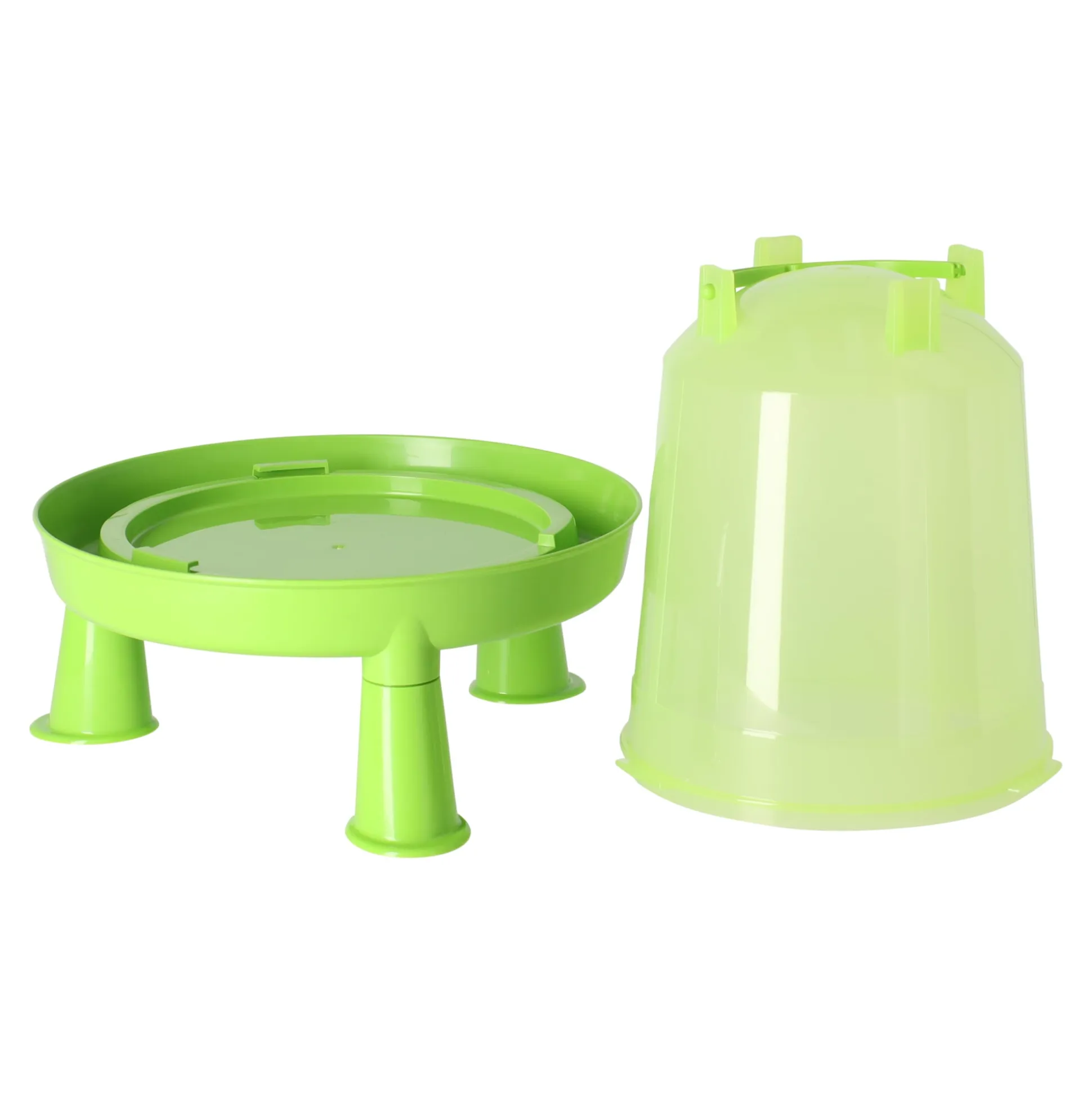 Drinkklok op voet 3L groen