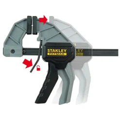 Eenhandklem middel 15cm FMHT0-83232 Stanley