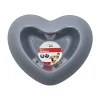 Eet en drinkpot hart blauw 250ml