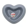 Eet en drinkpot hart blauw 750ml