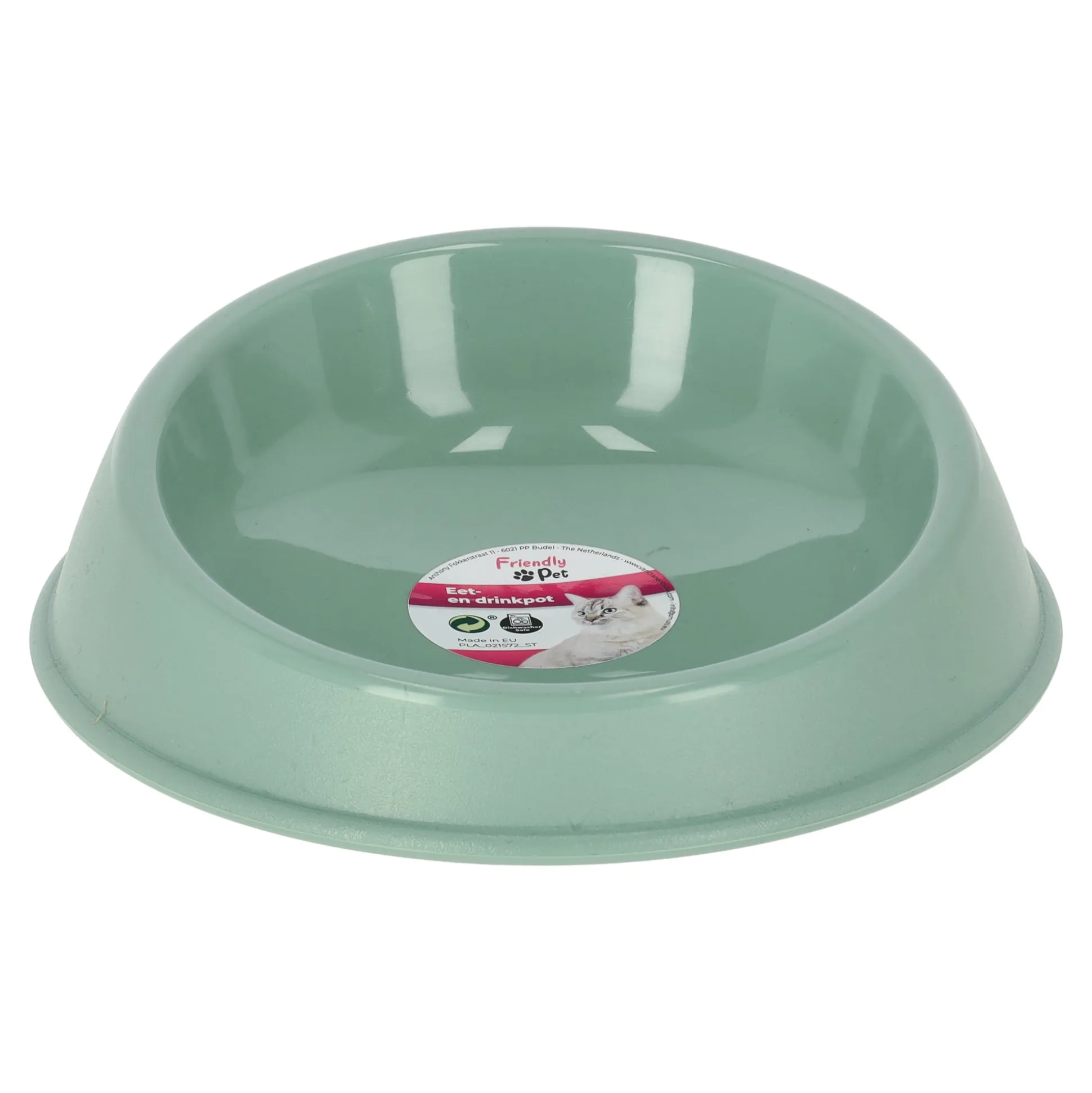 Eet- en drinkpot rond 250 ml groen