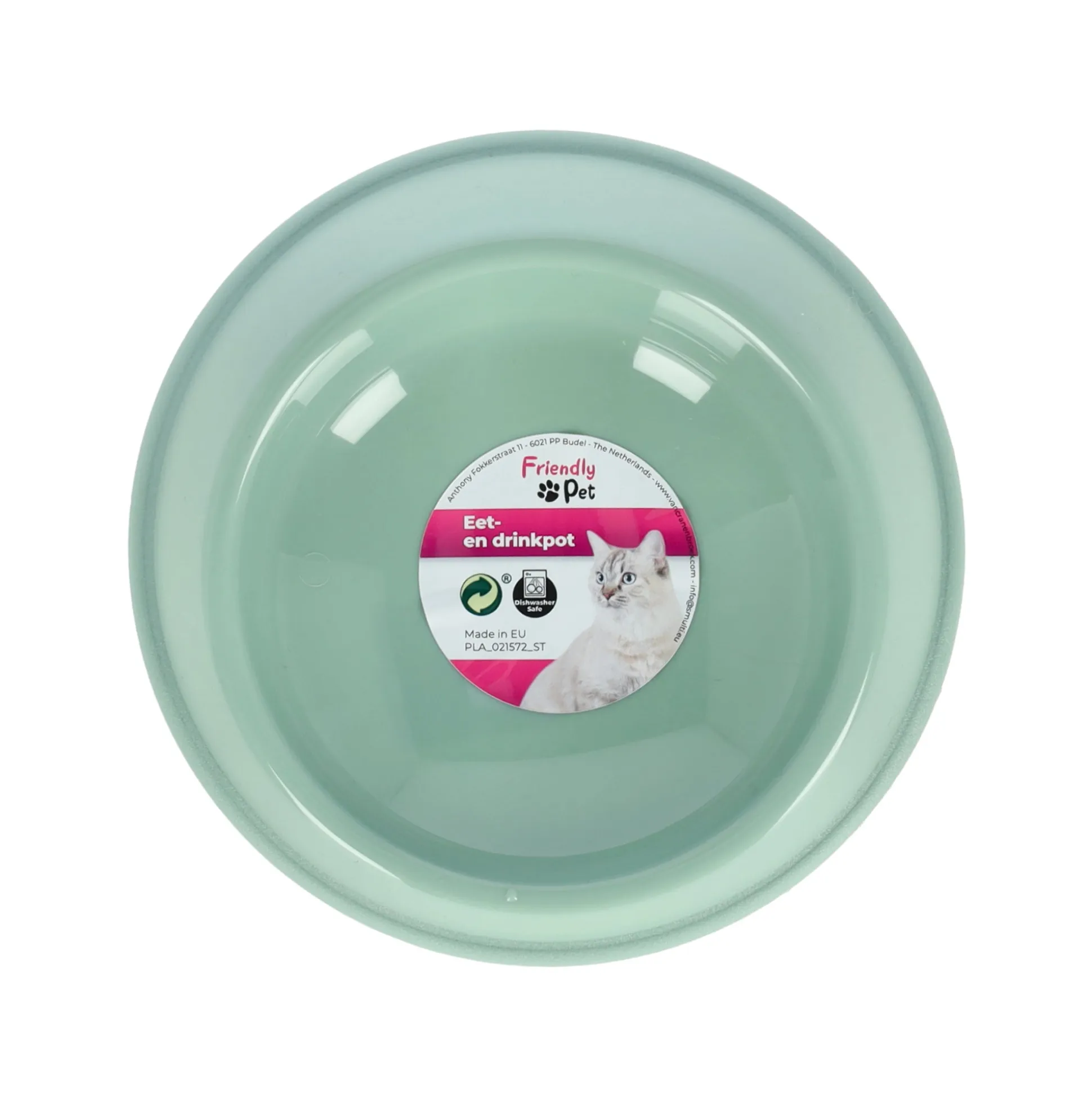 Eet- en drinkpot rond 100 ml groen