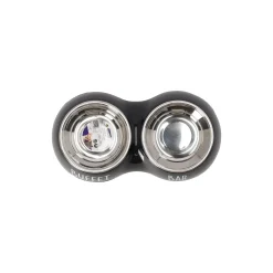 Eetpot duo buffet zwart 2x230ml