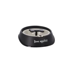 Eetpot hond Osto slow zwart 400ml