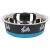 Eetpot knaagd Nelly blauw 14cm 400ml