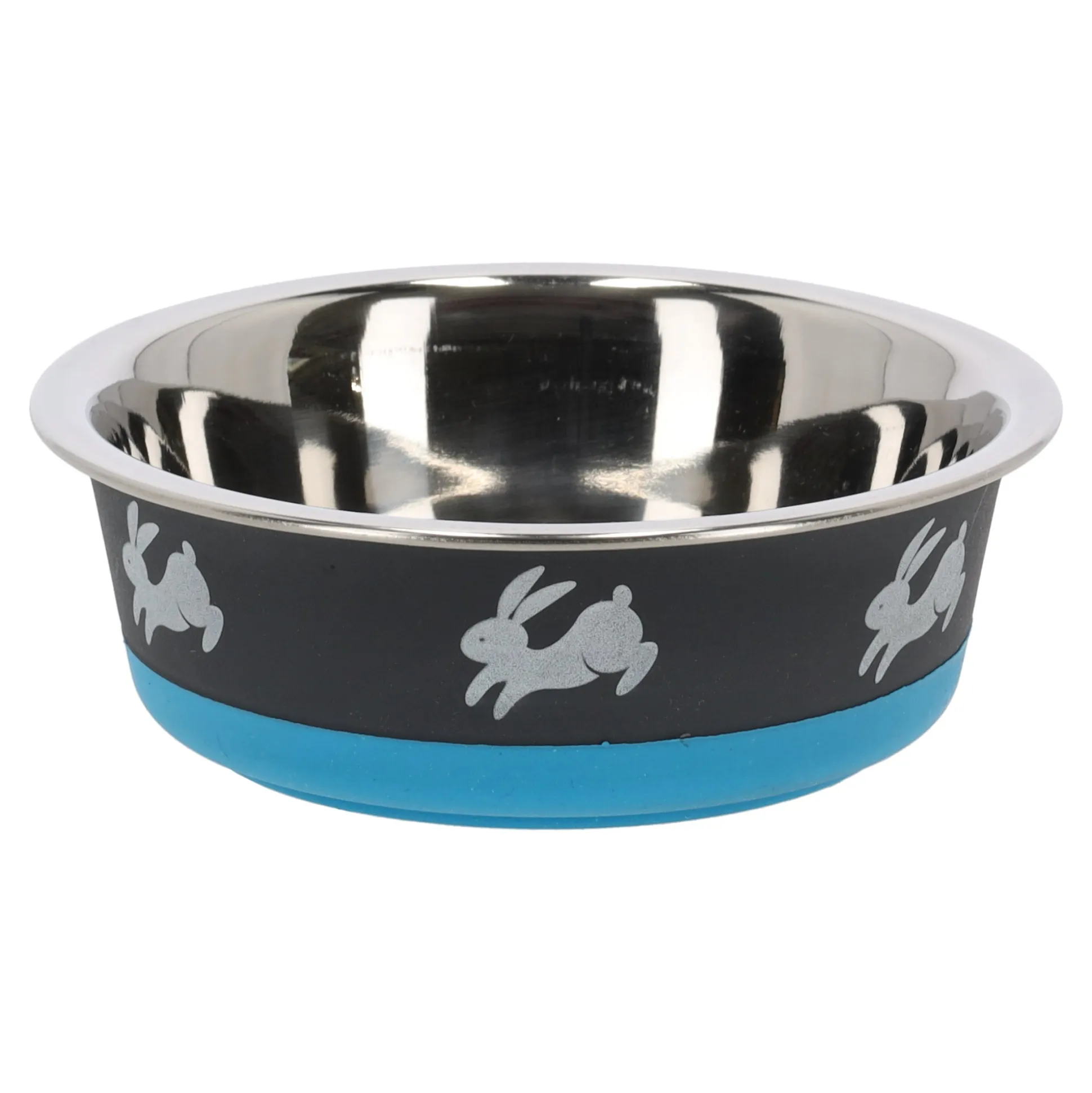 Eetpot knaagd Nelly blauw 14cm 400ml