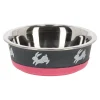 Eetpot knaagd Nelly fuchsia 14cm 400ml
