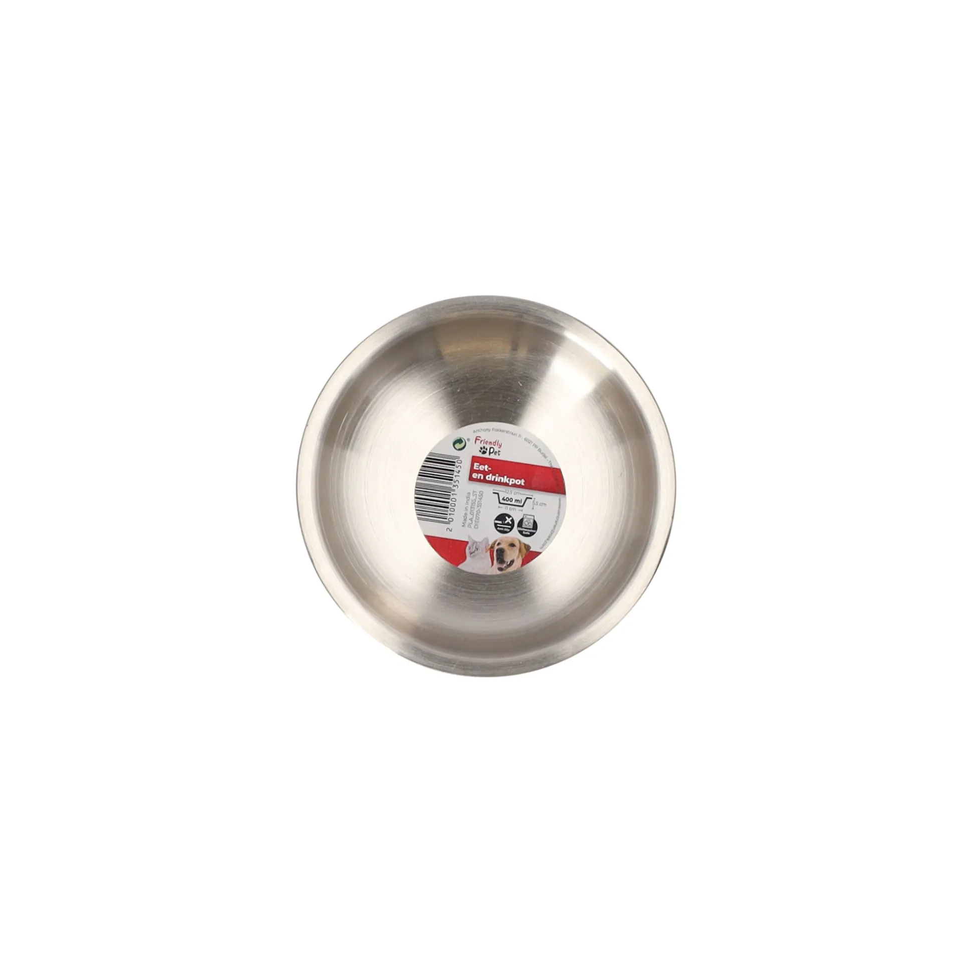 Eetpot Lora rvs zwart D12,5cm 400ml FP