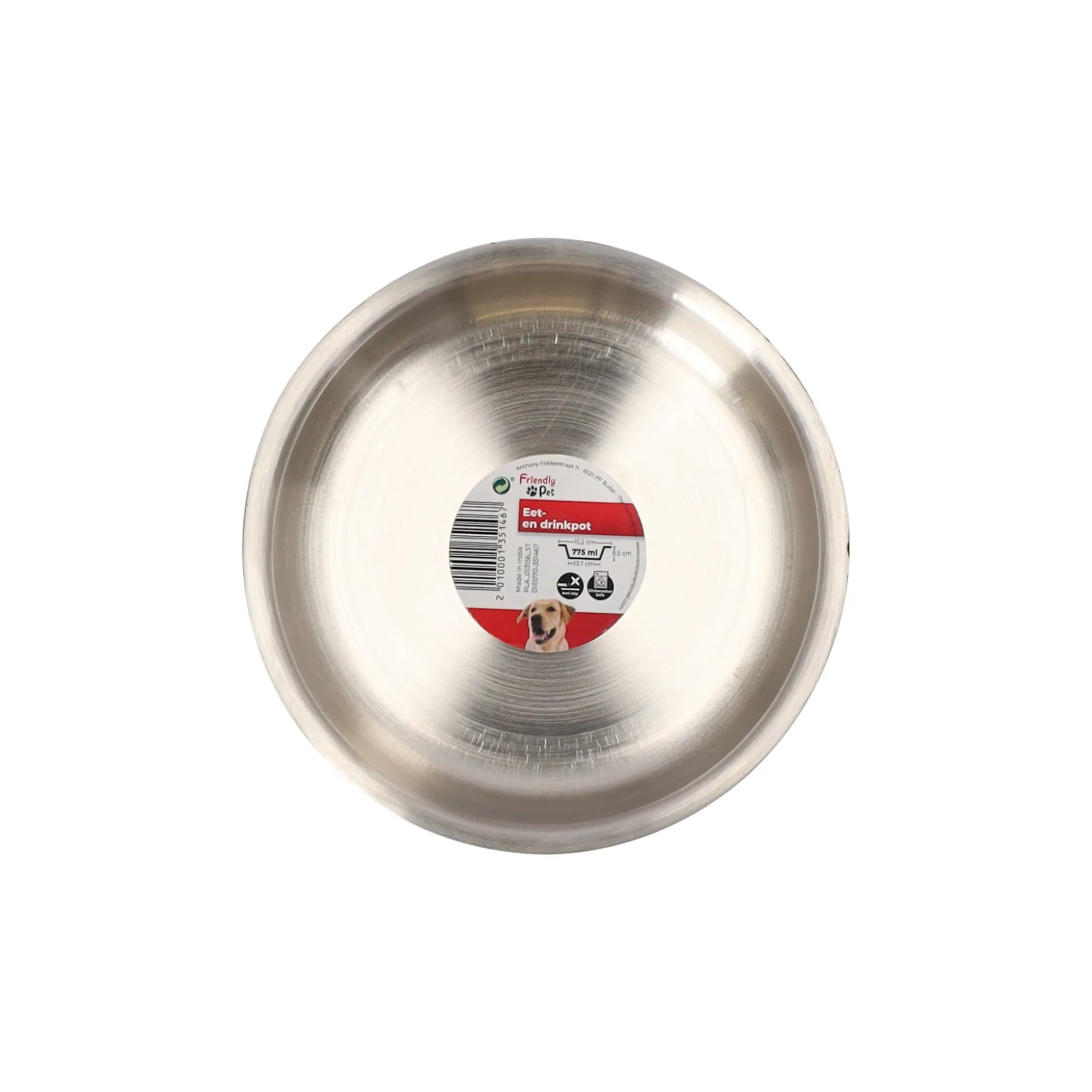 Eetpot Lora rvs zwart D15cm 775ml FP