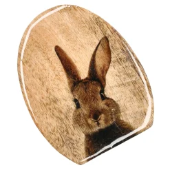 Ei hout konijn 15cm