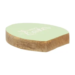 Ei staand hout 15cm groen