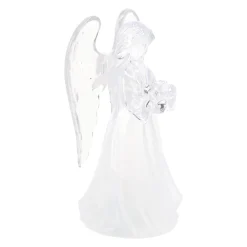 Engel kerst 11cm LED-ww