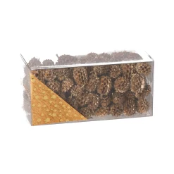 Exotische mix natuur goud 6 x 6 x 14 cm 6 assorti