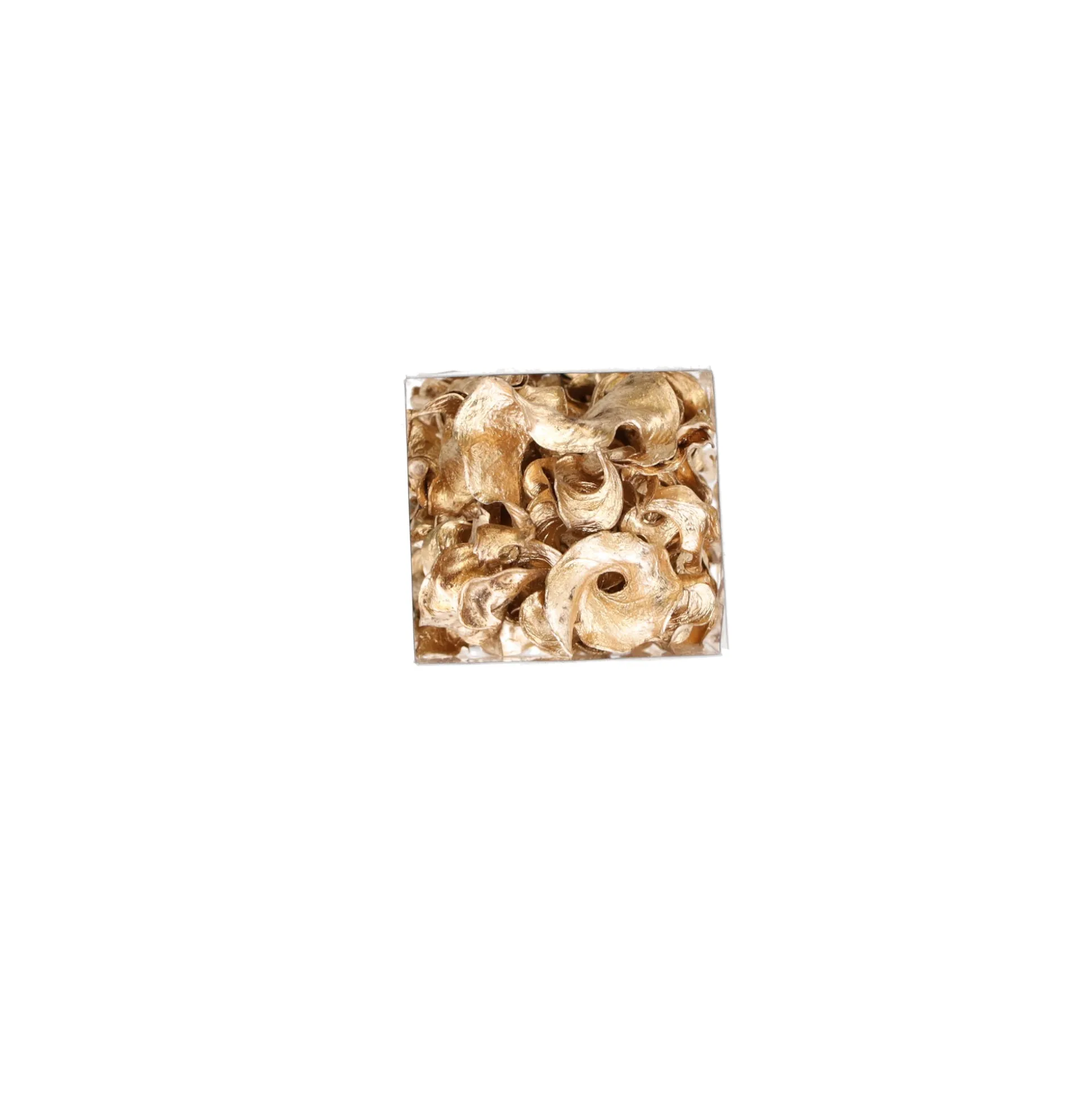 Exotische mix natuur goud 6 x 6 x 14 cm 6 assorti