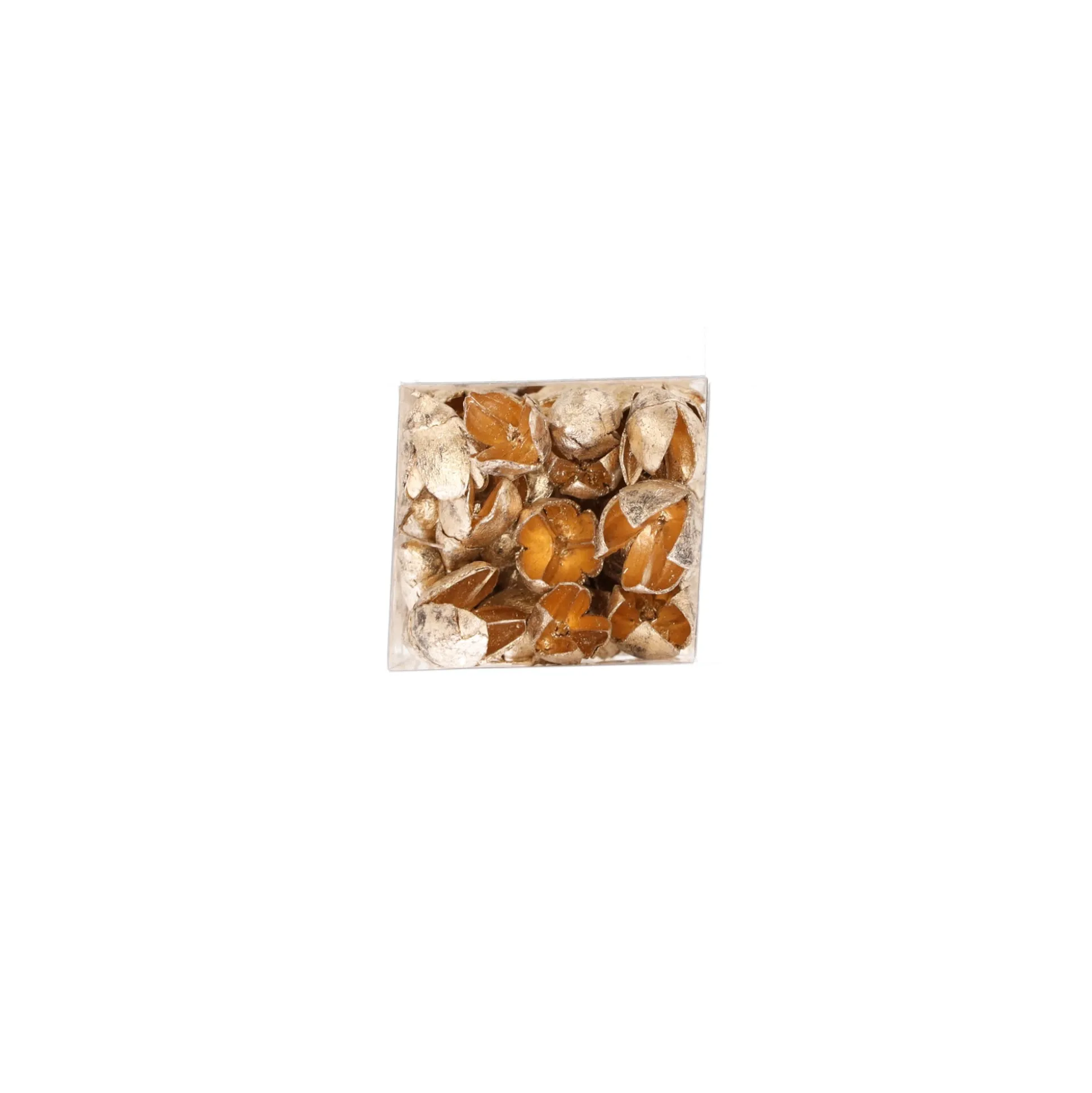Exotische mix natuur goud 6 x 6 x 14 cm 6 assorti