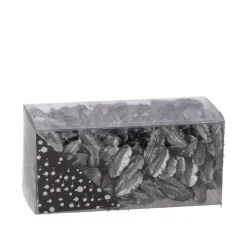 Exotische mix natuur zilver 6 x 6 x 14 cm 6 assorti