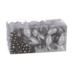 Exotische mix natuur zilver 6 x 6 x 14 cm 6 assorti